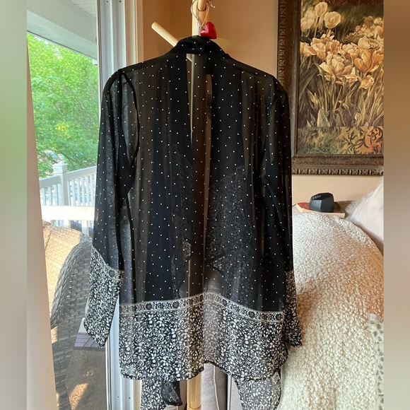 Windsor semi sheer open wrap M - Picture 5 of 6